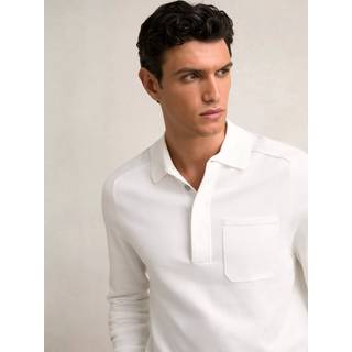 Reiss Reiss Clinton Polo-skjorte med skjult stolpelukning - medium