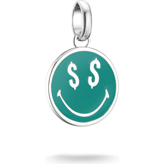 Thomas Sabo Charm - SMILEYWORLD® Dollars - CC1296-664-6 - grün