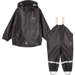 Kuling San Marino Uforet Regnsæt Always Black 86/92 cm  Sort  86/92 cm  kvinde