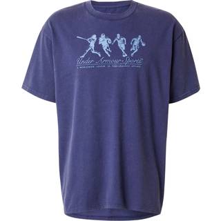 Under Armour Athletes Heavyweight Men's Oversized Short Sleeve Washed Navy / Blue Smoke S