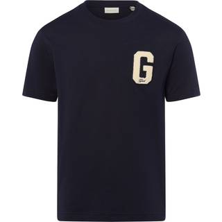 Badge G T-shirt, Evening Blue, XXL