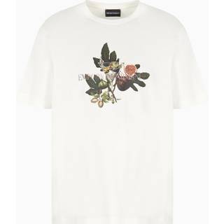 Emporio Armani Graphic Print T Shirt Star White