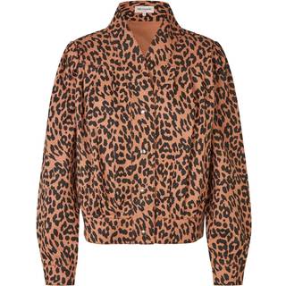 Lollys Laundry Irishll Jacket Ls Jacket 25199-6033 72 Leopard Print (XXL)