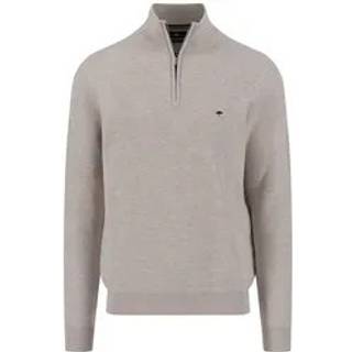 Fynch-Hatton Herren Troyer beige unifarben