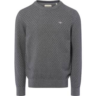 GANT Herre Crewneck sweater med mikrotekstur (M)