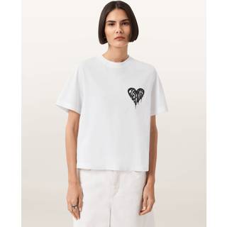 All Saints AllSaints White Trip Lisa T-Shirt