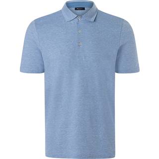 Maerz Herren Polo-Shirt blau meliert