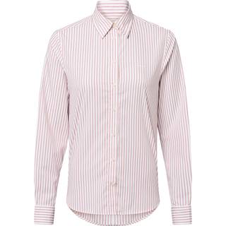 GANT Dame Regular fit klassisk poplin-skjorte med striber (44)