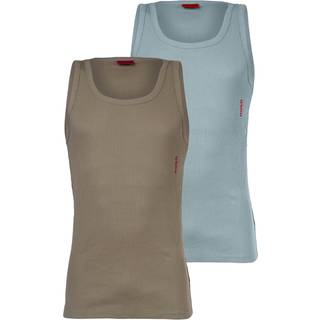 HUGO Double Pack Vests Blue