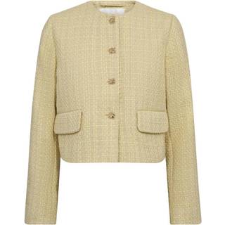 Co'couture Yaracc Boucle Jacket Jakker 30356 242-Past Yello (XLARGE)