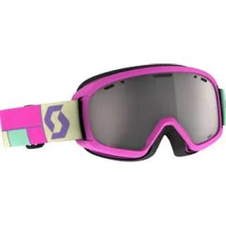 Scott Juniors' Witty Chrome Goggle Neon Pink, OneSize