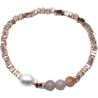 Conmé Armbånd Frida Pearl - Grå