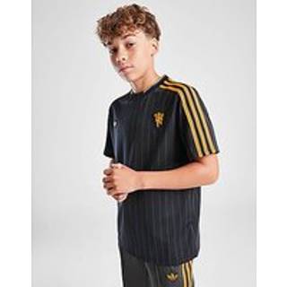 Manchester United Terrace Icons trøje til børn - Black - 152