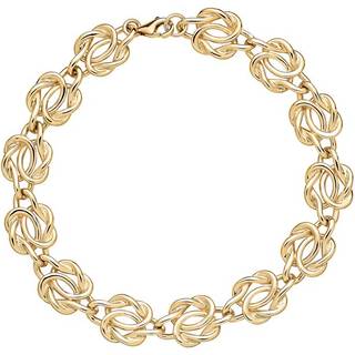 Lund Copenhagen armbånd i 8 kt guld med knuder (9 mm)