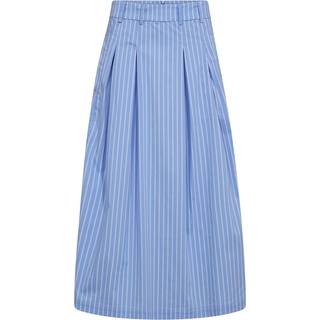 Co'couture Micacc Stripe Pleat Skirt Nederdele 34225 23-Pale Blue (XSMALL)