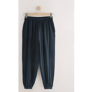 Next Navy Jersey Harem Joggers