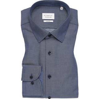 SLIM FIT Shirt in denim structured