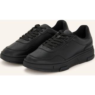 HUGO Herren Sneaker schwarz Textil & Canvas