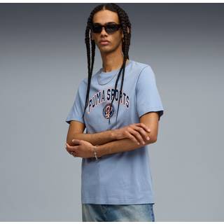 PUMA Wardrobe Essentials Sports Legacy Tee Men, Clothing, Cool Blue, XL
