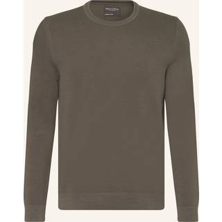 Marc O'Polo Herren Pullover braun,grün unifarben
