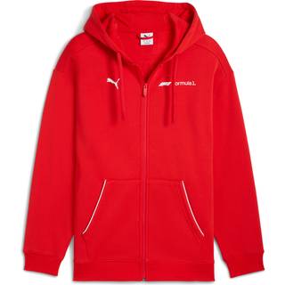 PUMA F1Â® Essential+ Full-Zip Hoodie Men, Motorsport, Pop Red, XS