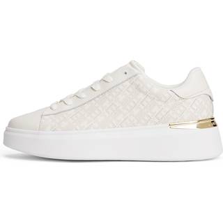 TH Monogram Leather Platform Trainers