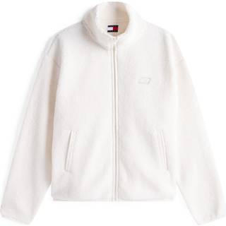 Tommy Badge Teddy Zip-Thru Relaxed Sweatshirt