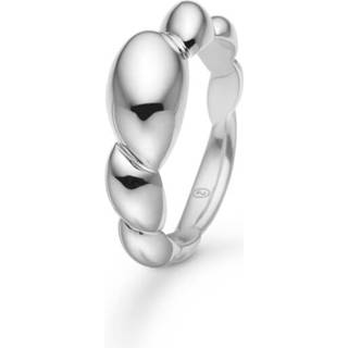 Mads Z Rugby ring i sølv - Str. 58