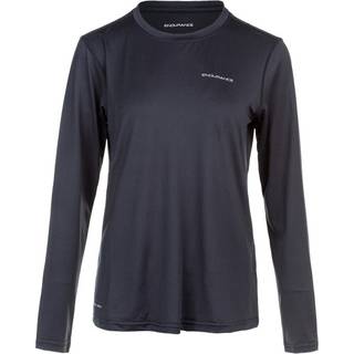 Endurance Yonan Performance LS Tee Str. 40 Dame - Sort langærmet trøje til løb og træning