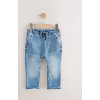Next Mid Wash Denim Super Soft Pull-On Jeans With Stretch (3mths-7yrs)