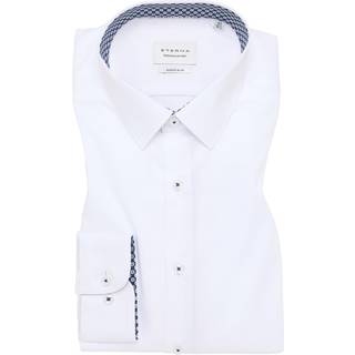 SUPER SLIM Shirt in white plain