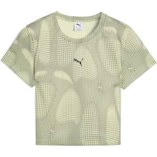 PUMA DARE TO All Over Print Baby Tee Women, Clothing, Lux Army, S