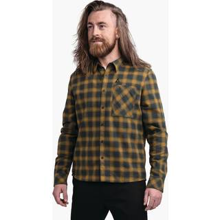 Schöffel Shirt Kleion Skjorte Herrer størrelse 50 farve brun