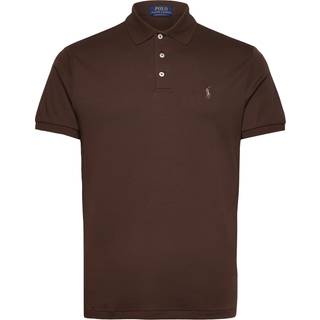 Ralph Lauren Custom Slim Fit Polo Nutmeg Brown