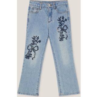 Monsoon Monsoon Blue Bow Embroidered Jeans