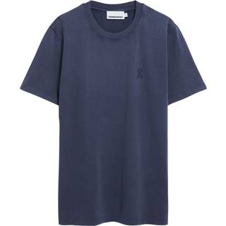 ARMEDANGELS Iconic A Maarkos GMT Dye T-shirt Herrer størrelse XXL farve blå