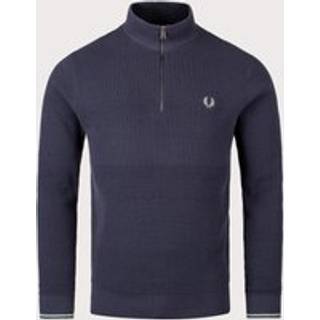 Fred Perry Herren Troyer blau unifarben