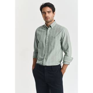 GANT Herre Regular fit klassisk stribet Oxford-skjorte (XXXL)