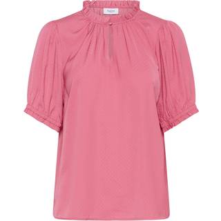 Saint Tropez Brianasz Ss Blouse Bluser 30514535 Fruit Dove (SMALL)