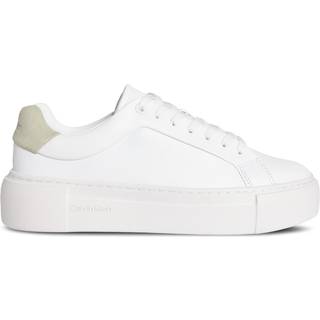 Leather Platform trainers - White - EU 37