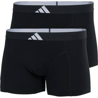 adidas 2-pak Active Flex Cotton Body Trunk - Black - Small