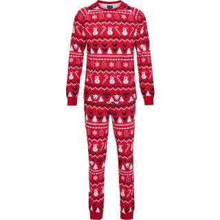 Sæt Hummel Christmas Pyjama Suit 230181-3062 Størrelse XL
