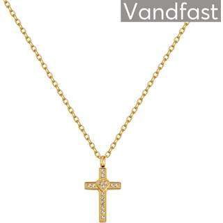 ANNEBRAUNER Konfirmations Halskæde 18K Guldbelagt