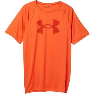 Under Armour Tech™ Big Logo Boys' Short Sleeve Orange Base / Surplus Orange YMD (137 - 149 cm)