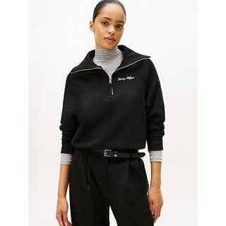 Interlock Knit Fleece Half-Zip Jumper