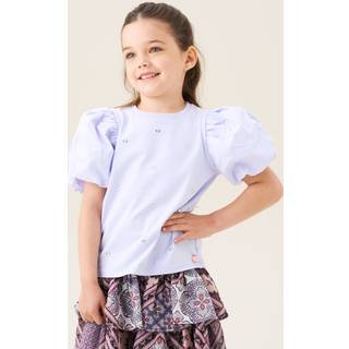 Angel & Rocket Angel & Rocket Purple Aofie Bow T-Shirt