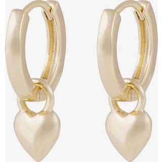 Snö Of Sweden Lovely Ring Pendant Ear Plain Gold Onesize