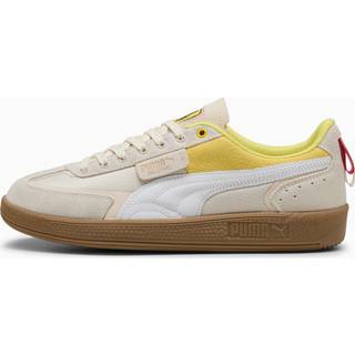 PUMA Scuderia Ferrari Palermo Sneakers Unisex, Shoes, Alpine Snow/Speed Yellow, 42 - Speed Yellow - 42