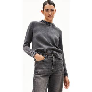 ARMEDANGELS Women's Amaliaas GMT Dye Sweatere Damer størrelse L farve grå