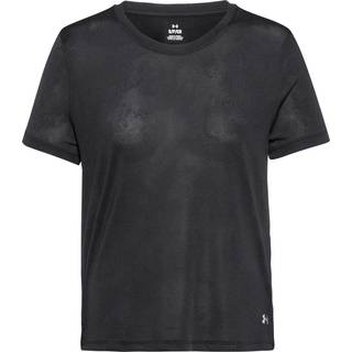 Under Armour Launch JacqUnder Armourrd Women's Short Sleeve Black / Reflective S